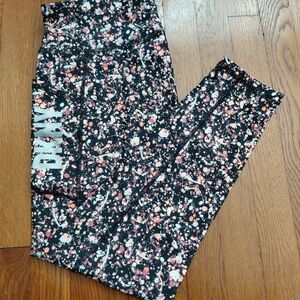 DKNY L Colorful Splatter Leggings
